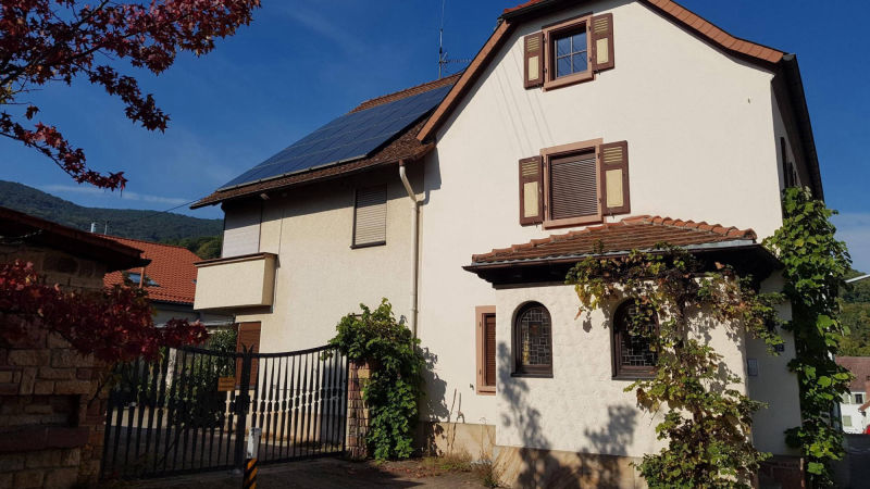 Wohnen in einem alten Weingut