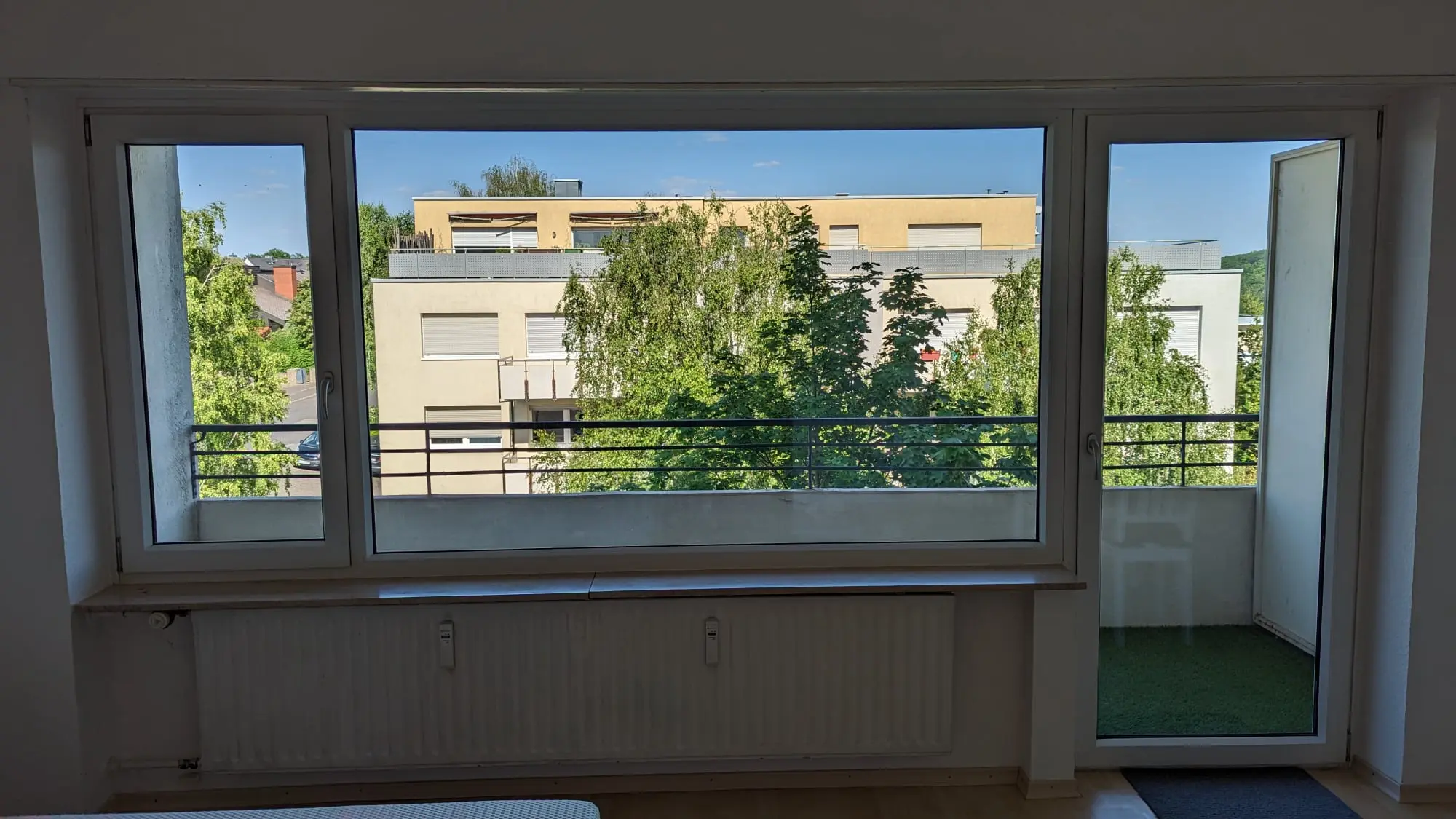 Blick aus dem Fenster