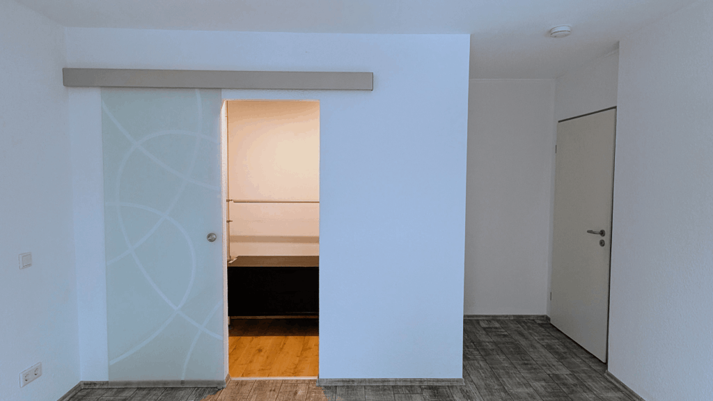 Blick ins Akleidezimmer